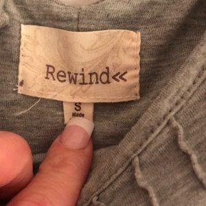 Pants - Gray romper Pants - Gray romper